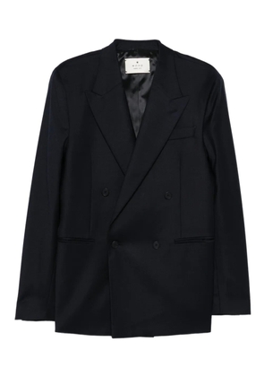 Manuel Ritz peak-lapel double-breasted blazer - Blue