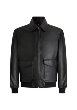 Bally reversible leather jacket - Black