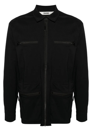 Rains Tomar ripstop shirt jacket - Black