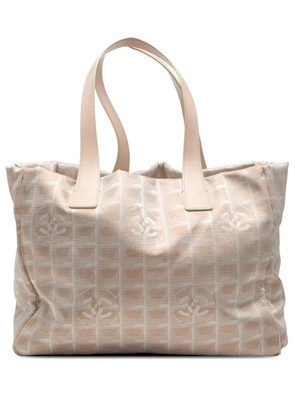 CHANEL Pre-Owned 2004-2005 New Travel Line Nylon tote bag - Brown