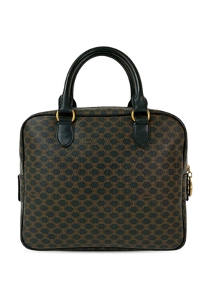 Celine Pre-Owned 1996 Macadam Coated Canvas Blason handbag - Brown