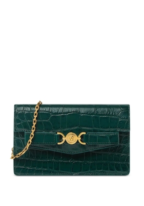 Versace Medusa '95 croc-embossed wallet - Green