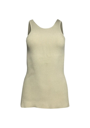TOTEME knitted tank top - Yellow
