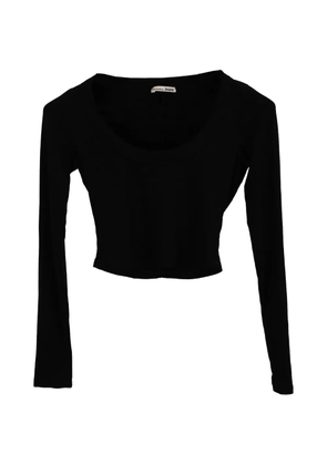 Reformation long-sleeve top - Black