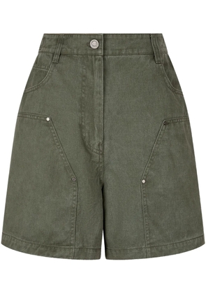 TOMBOY denim shorts - Green