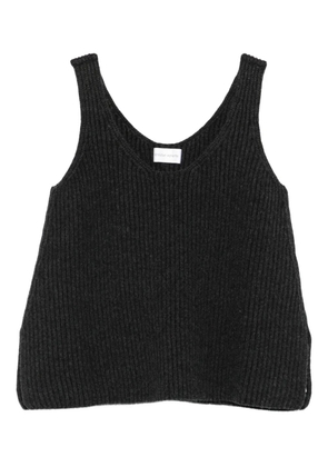 Christian Wijnants ribbed vest - Black