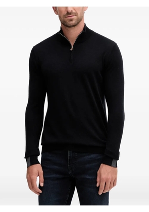 Mos Mosh MMGAdam half-zip sweater - Black