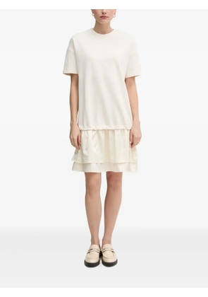 Joop! short-sleeve layered midi dress - White