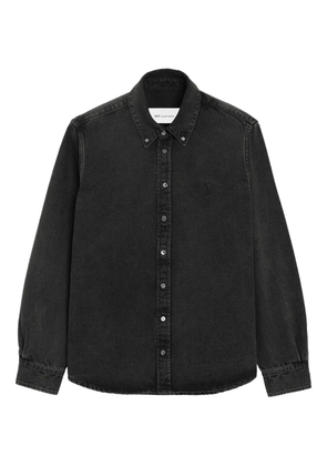 AMI Paris Ami De Coeur button-down shirt - Grey