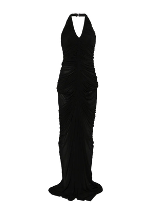 FRANCESCO MURANO halter-neck maxi dress - Black