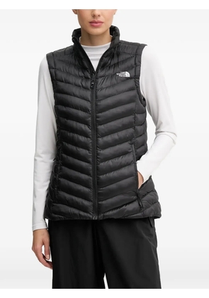 The North Face zip-up quilted gilet - Black