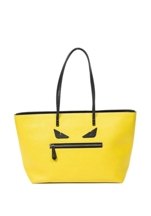 Fendi Pre-Owned Monster Eyes tote bag - Yellow