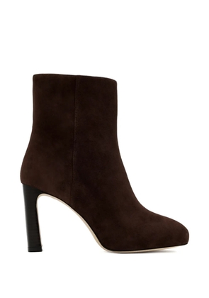 Stuart Weitzman side-zip ankle boots - Brown