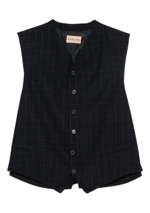 Romeo Gigli Pre-Owned 1990s pinstripe vest - Black