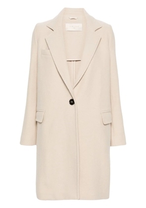 Circolo 1901 single-breasted wool coat - Neutrals
