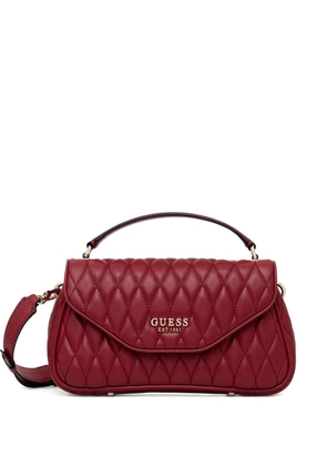 GUESS USA Valla quilted tote bag - Red