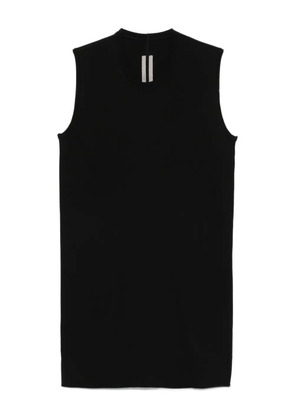 Rick Owens round-neck sleeveless vest - Black