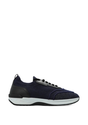 Brioni panelled sneakers - Blue