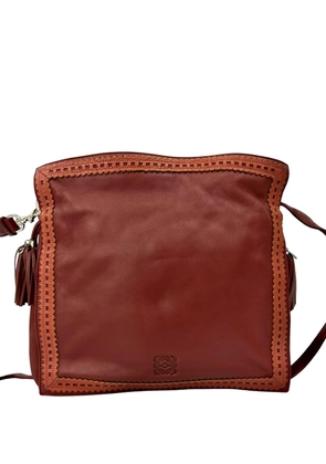 Loewe Pre-Owned 2010 Nappa Flamenco Tassel 30 crossbody bag - Red