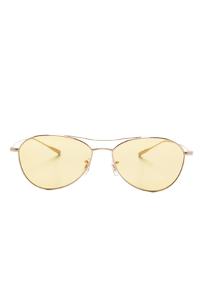 Eyevan7285 geometric-frame sunglasses - Gold