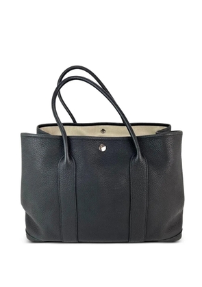 Hermès Pre-Owned MM 36 Negonda Garden Party leather tote bag - Black