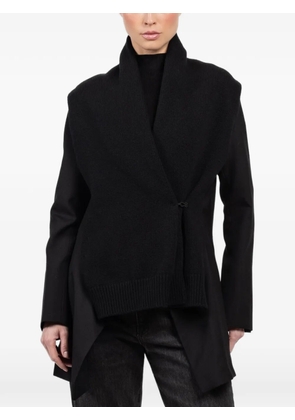 IBRIGU asymmetrical kimono jacket - Black