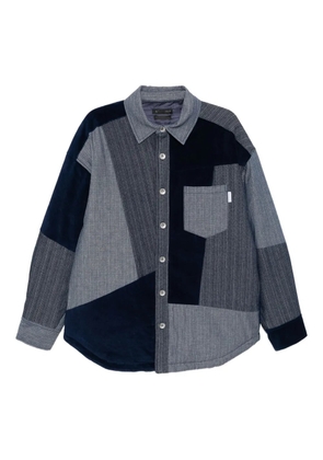 FIVE CM patchwork denim jacket - Blue