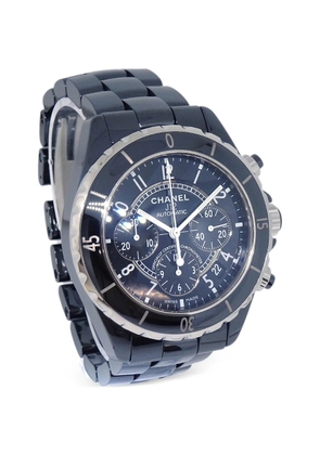 CHANEL Pre-Owned 2012 J12 42mm watch - Black