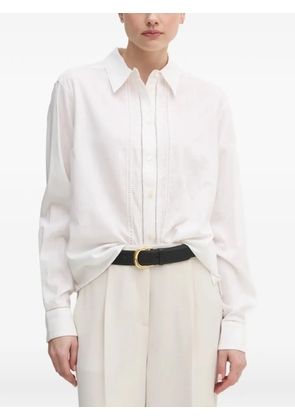 Mos Mosh buttoned embroidered shirt - White