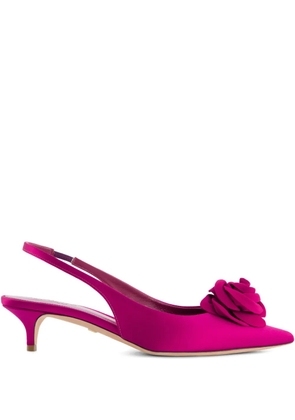 Giambattista Valli 50mm pointed-toe pumps - Pink