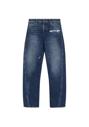 DSQUARED2 distressed trousers - Blue