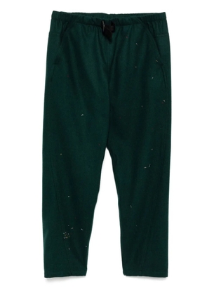 Undercover embroidered pants - Green