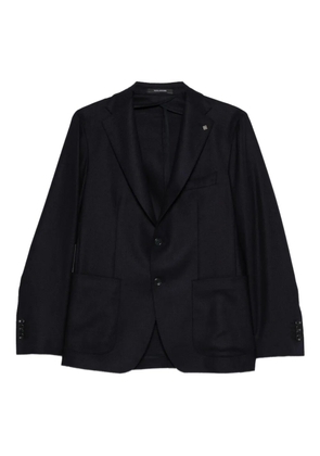 Tagliatore patch-pocket two-button jacket - Black