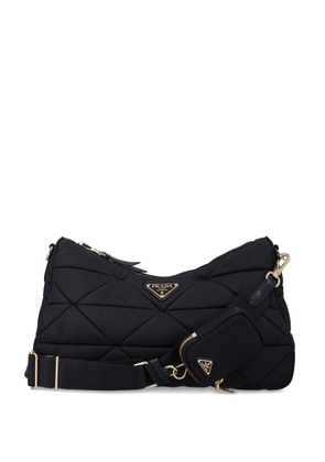 Prada large Re-Nylon shoulder bag - Black