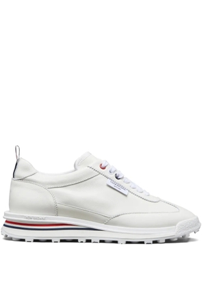 Thom Browne nappa runner sneakers - White