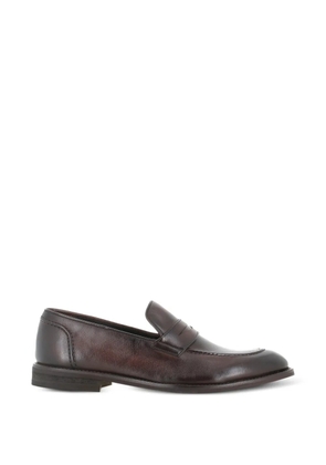 Tassinari penny-slot loafers - Brown