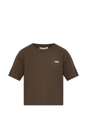 MUNTHE Bellamy logo-detail T-shirt - Brown