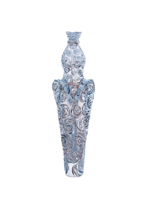 MITILIANE COUTURE sequin-embroidered floral maxi dress - White