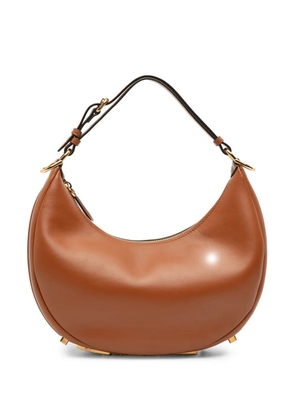 Fendi Pre-Owned 2010-2025 Small Leather Fendigraphy hobo bag - Brown
