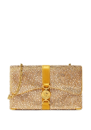 Versace embellishment chain cross body bag - Gold