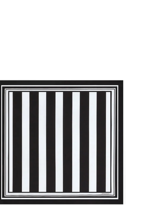 Dolce & Gabbana striped scarf - Black