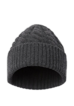 Nina Ricci cable-knit beanie - Grey