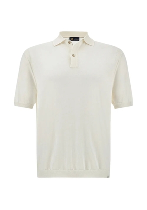 Paul & Shark buttoned polo shirt - White