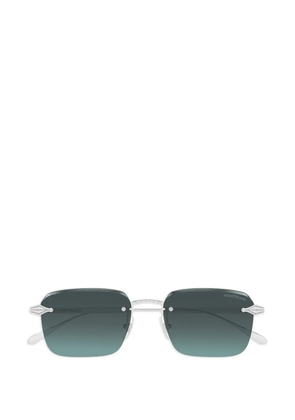 Montblanc square-frame sunglasses - Grey