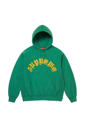 Supreme printed arc hooded sweatshirt - Green
