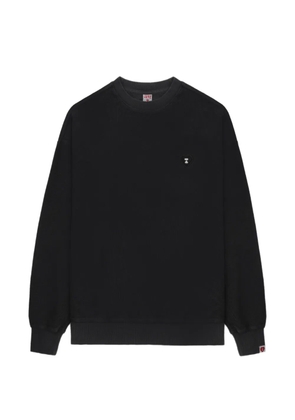 A BATHING APE® crew-neck appliqué sweatshirt - Black