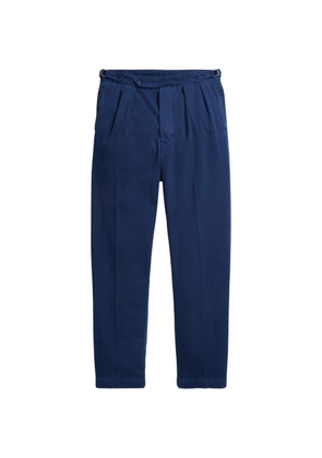 Polo Ralph Lauren button pleated twill trousers - Blue