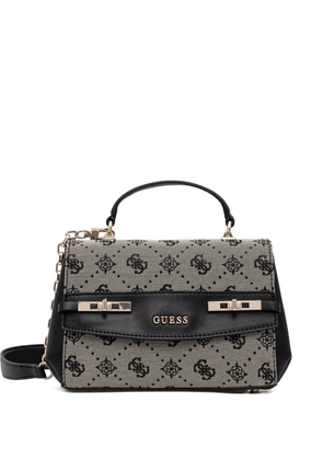 GUESS USA Melinda logo-print chain tote bag - Neutrals