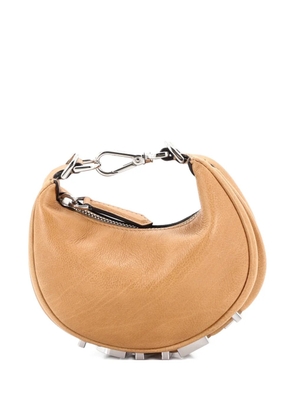 Fendi Pre-Owned Fendigraphy Bag Leather Nano hobo bag - Brown