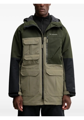 Columbia hooded ski jacket - Green
